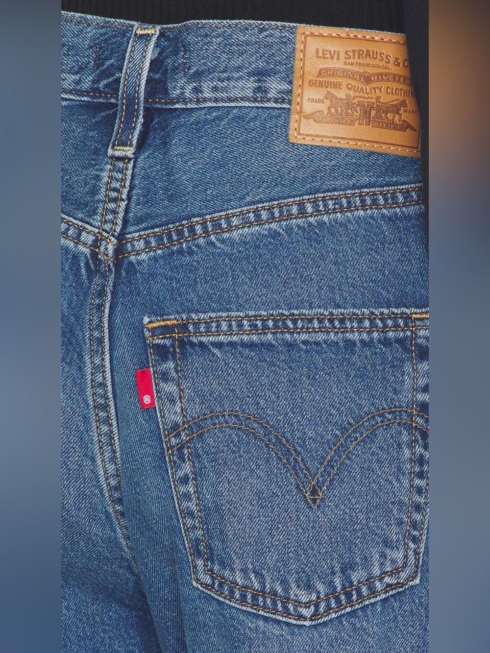 Levi’s Ribcage Wide Leg Jean in Maybe Anywhere - Picture 5 of 8